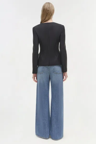 Simkhai Square-neck Buttoned Jacket