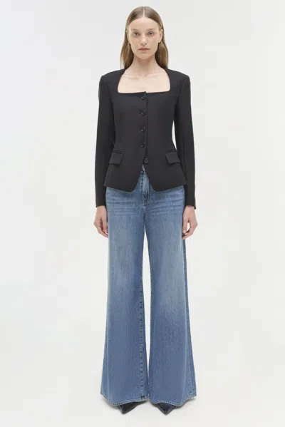 Simkhai Square-neck Buttoned Jacket