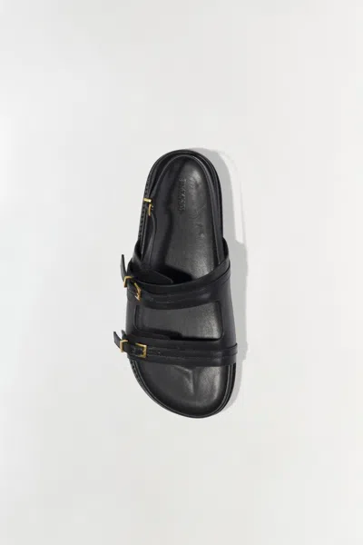 Simkhai Women's Carey Slingback Sandals In Black