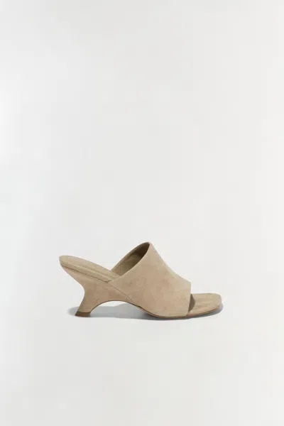 Simkhai Women's Shadow Mule Suede Sandal In Desert