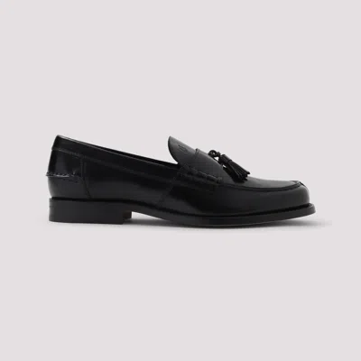 Tod's Nappa Leather Loafers With Decorative Tassel Design