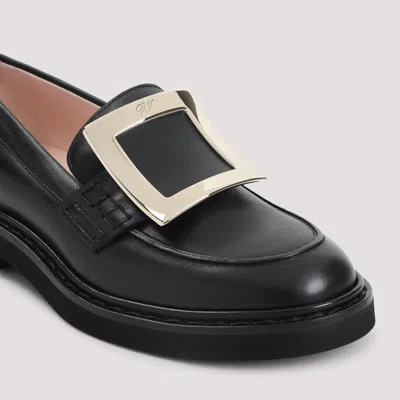 Roger Vivier Viv Rangers Met Buc 25 Loafers In Black