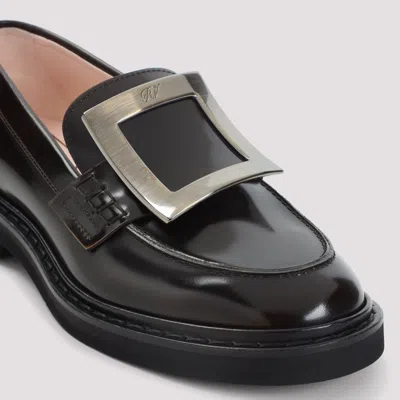 Roger Vivier Viv Rangers Met Buc 25 Loafers In Black