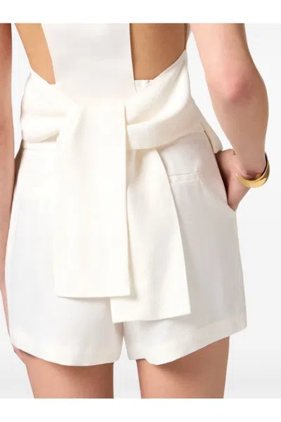 Elisabetta Franchi Tailored Coat With Deep V-neckline