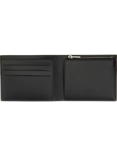 Jil Sander Zipped Wallet In Calf Leather