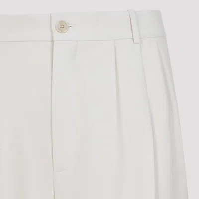 Saint Laurent Tailored Trousers In Sophisticated Nude Tone In Neutral