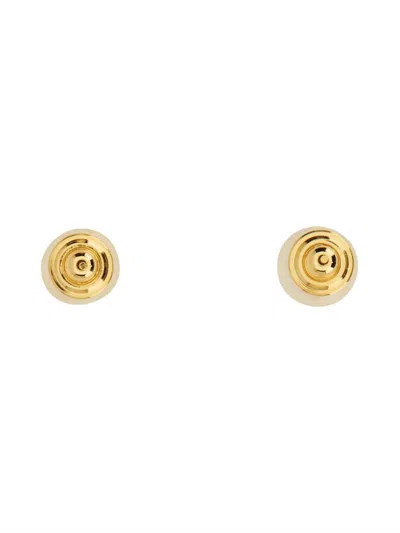 Valentino Pearl Earrings Vlogo