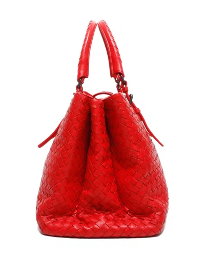 Pre-owned Bottega Veneta 2012-2024 Medium Intrecciato Roma Tote Bag