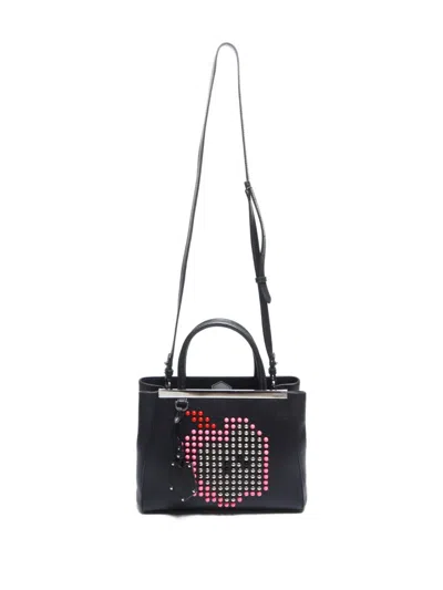 Pre-owned Fendi 2000-2020 2jours Shoulder Bag In Black