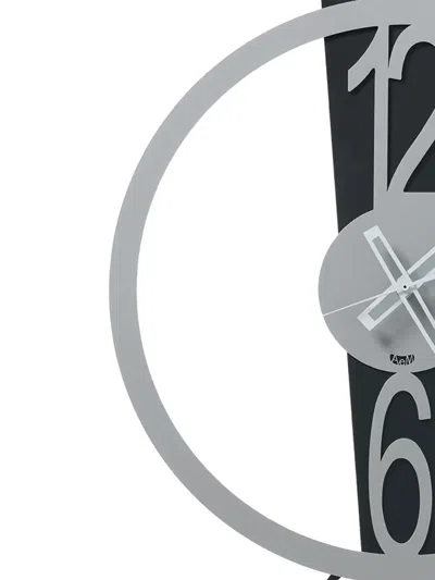 Arti & Mestieri Dj-set Wall Clock In Metallic