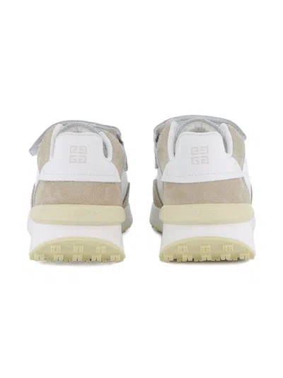 Givenchy Spectre Suede-panelled Sneakers In White
