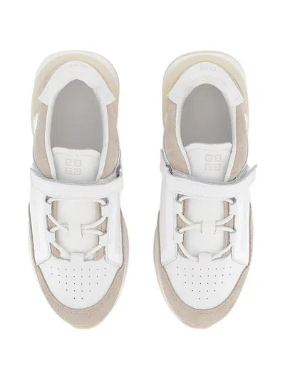 Givenchy Spectre Suede-panelled Sneakers In White