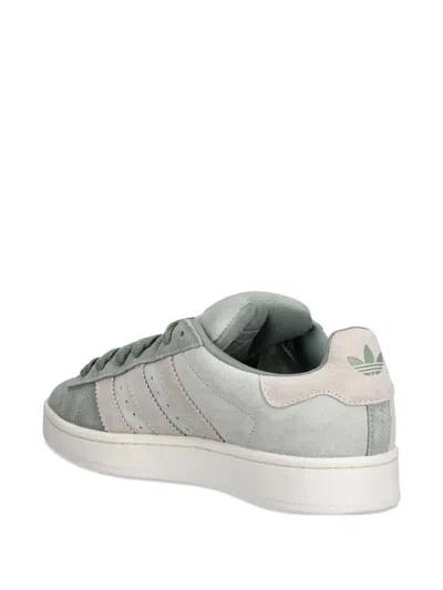 Adidas Originals Campus Suede-panelled Sneakers In Gray