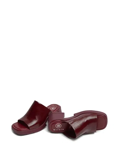 Miista 80mm Clarin Sandals In Brown