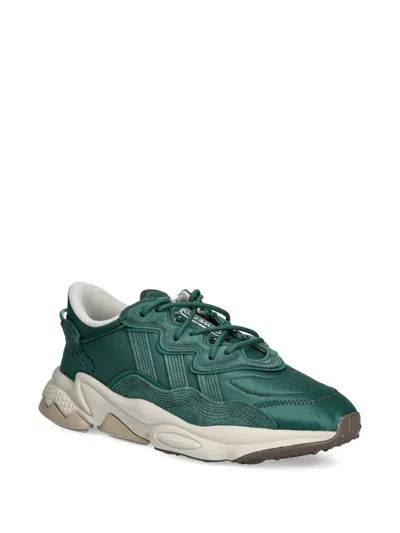 Adidas Originals Ozweego Lace-up Trainers In Green