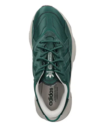 Adidas Originals Ozweego Lace-up Trainers In Green