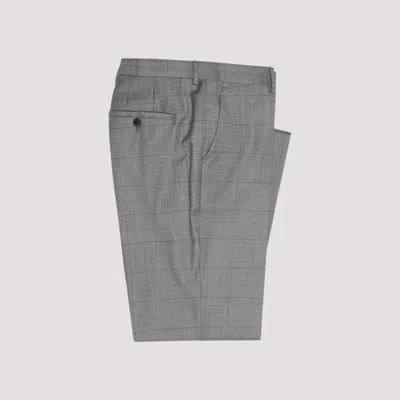 Paul Smith Grey Wool-blend Suit With Tailored Fit In Gray