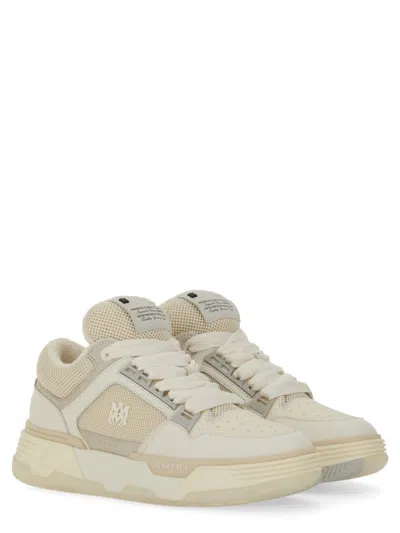 Amiri Multicolor Leather And Fabric Ma-1 Sneakers In White