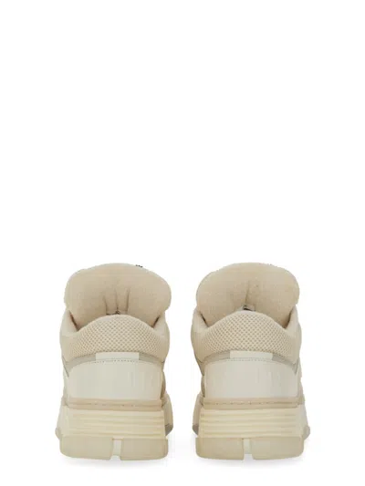 Amiri Multicolor Leather And Fabric Ma-1 Sneakers In White