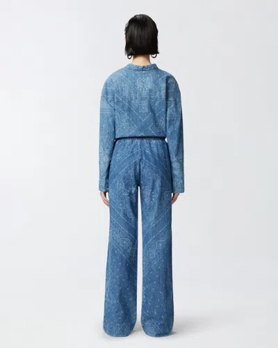 Pinko Wide-leg Trousers With Elastic Waistband