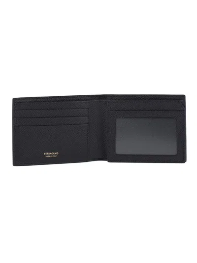 Ferragamo Gancini Wallet And Keyring Set