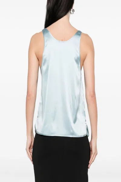 Pinko `crazy` Tank Top In Blue