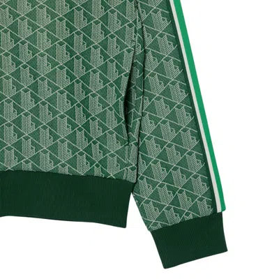 Lacoste Men's Paris Zip-up Track Jacket - L - 5 In Green