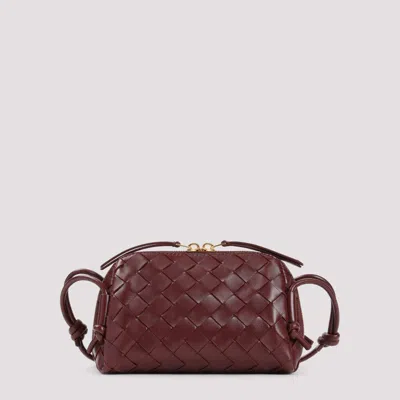 Bottega Veneta Barolo Gold Leather Concert Bag