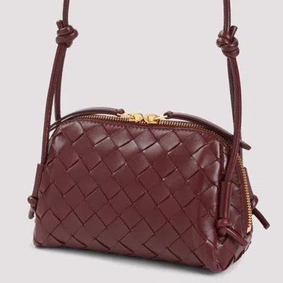 Bottega Veneta Barolo Gold Leather Concert Bag