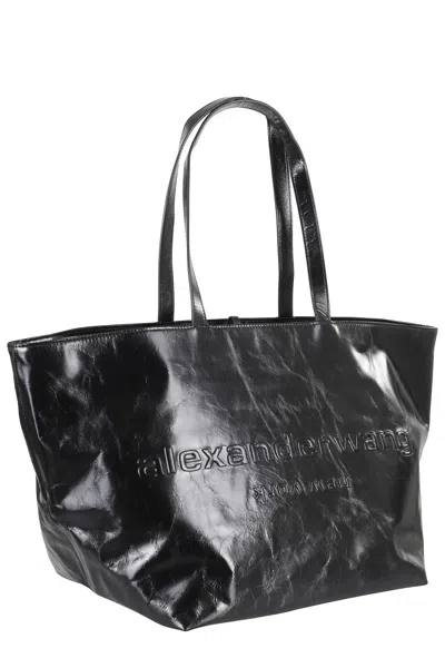 Alexander Wang Grey Punch Tote Bag