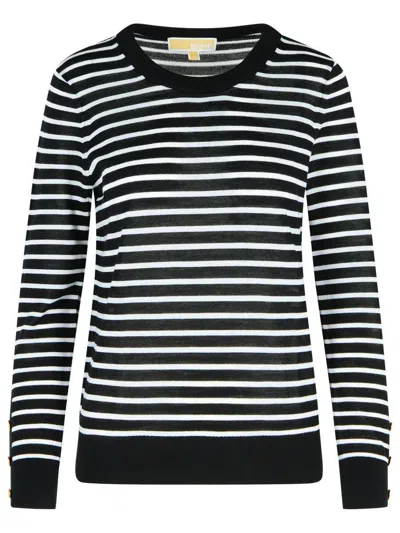 Michael Kors Black Wool Sweater In Black
