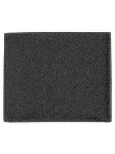 Ferragamo Gancini Wallet With Textured Finish