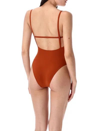 Lido Uno One-piece Swimsuit In Red