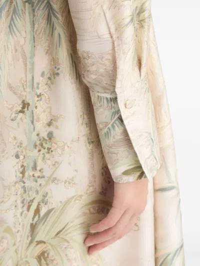 Liu •jo Liu Jo Botanical Print Midi Dress