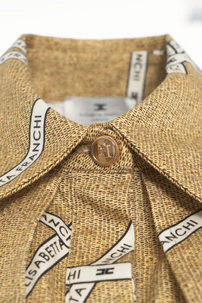 Elisabetta Franchi Logo-print Sleeveless Shirt