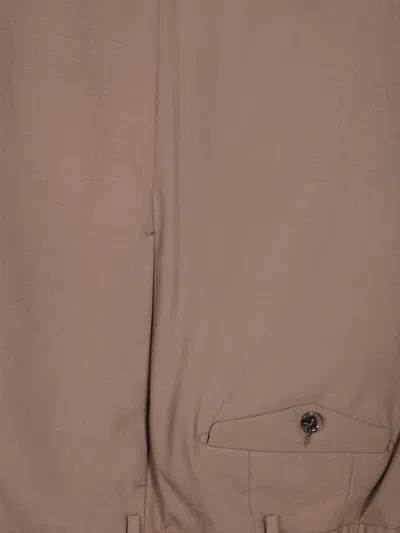 Dell'oglio Three-button Green Suit With Tailored Trousers In Brown