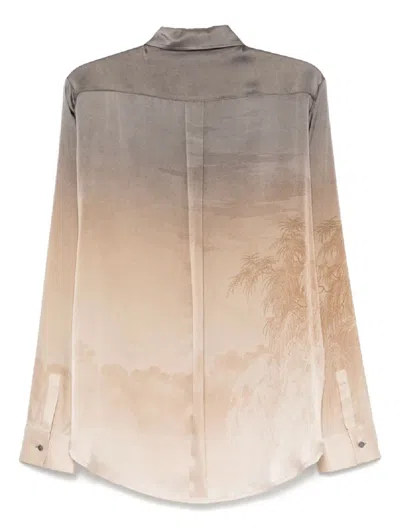 Pierre-louis Mascia Gradient Long-sleeve Shirt