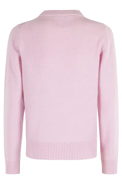 Ganni Wool Sweater With Poodle