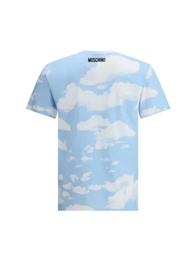 Moschino T-shirt With Cloud Print