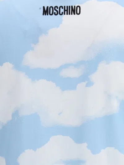 Moschino T-shirt With Cloud Print