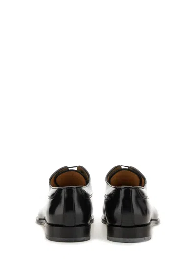 Ferragamo Oxford Lace-up Shoes With Polished Finish