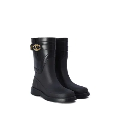 Valentino Garavani Vlogo The Bold Edition Rain Boots Women