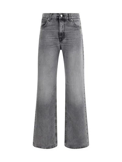 Haikure Straight Leg Trousers With Belt Loops