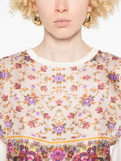 Pierre-louis Mascia Aloe Floral Print T-shirt