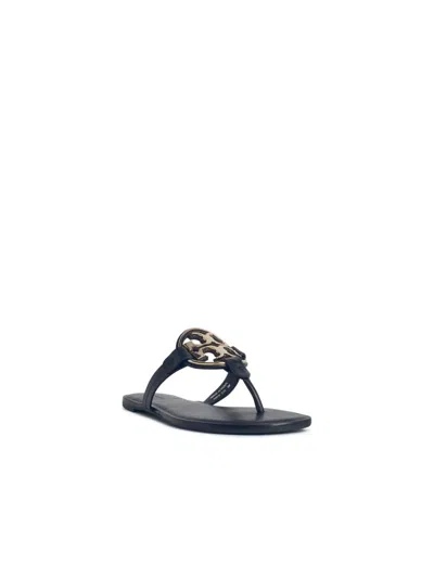 Tory Burch Miller Logo Thong Sandals