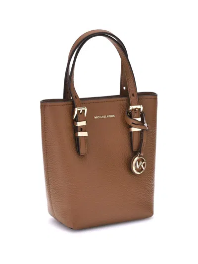 Michael Kors Quinn Card Holder In Brown