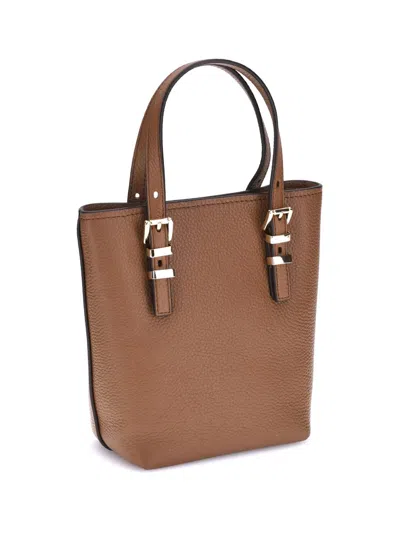 Michael Kors Quinn Card Holder In Brown