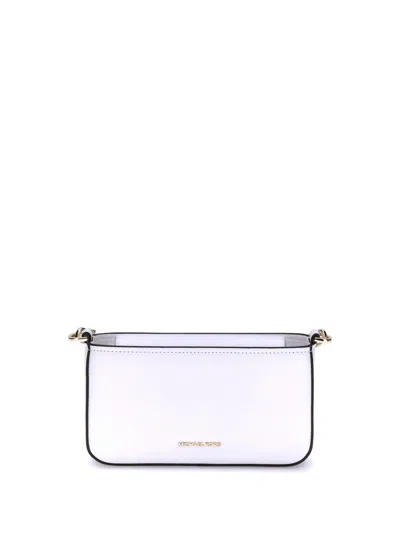 Michael Kors Bryant Shoulder Bag Removable Handle In White