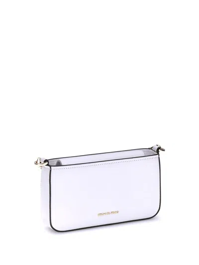 Michael Kors Bryant Shoulder Bag Removable Handle In White
