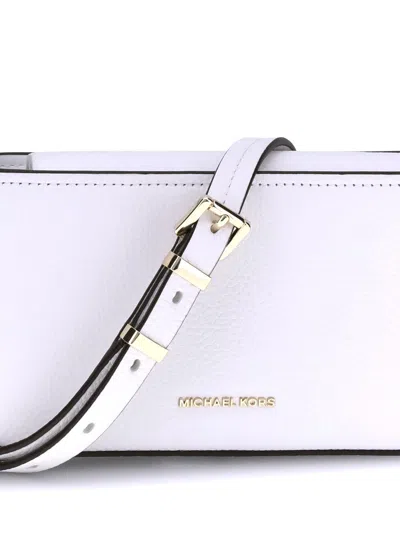 Michael Kors Bryant Shoulder Bag Removable Handle In White